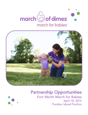 March for Babies Sponsorship Form