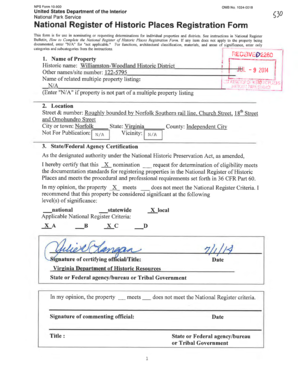 National Register of Historic Places Registration Form