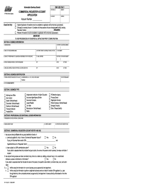 California Commercial Requester Account Application