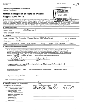 National Register of Historic Places Registration Form