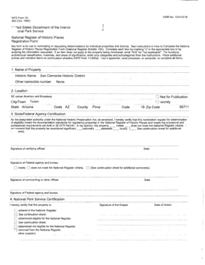 National Register of Historic Places Registration Form