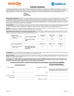 ViaSat Customer Agreement