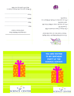 Birthday Party Invitation