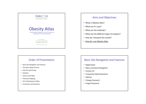 Microsoft PowerPoint - Obesity Atlas Training Presentation.pptx - health knowledgeblog