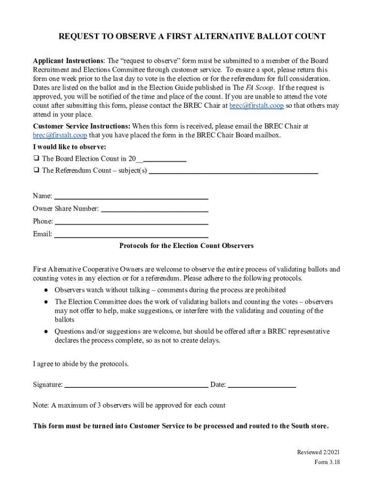 Form preview