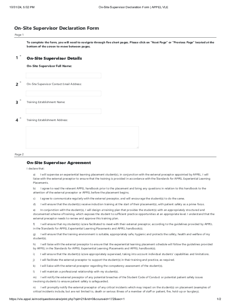Form preview