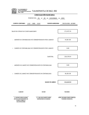 Conciliación bancaria