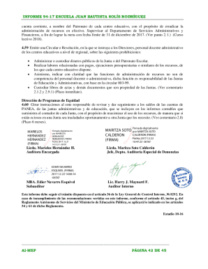 Informe 94-17 escuela juan bautista solís rodríguez