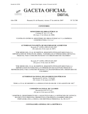 Gaceta no 25780