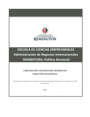 Política gerencial