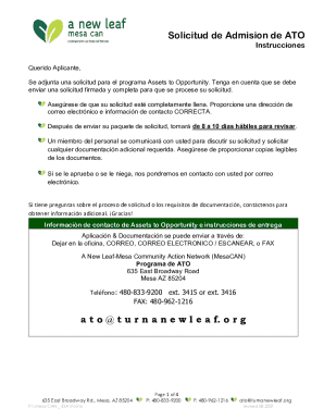 Solicitud de admision de ato