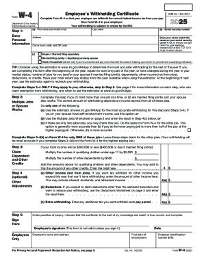 Form w-4