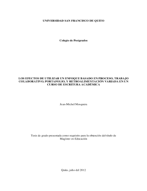 Los efectos de utilizar un enfoque basado en proceso, trabajo colaborativo, portafolio, y retroalimentación variada en un curso de escritura académica