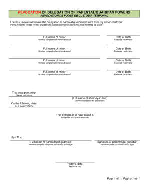 Preparación familiar y documentos importantes