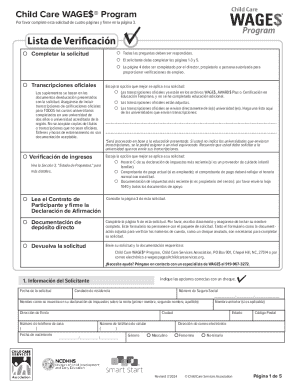 Child Care Wage$® Program Application