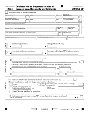 Formulario 540 2ez Sp