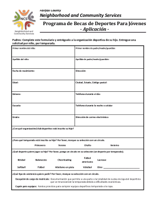 Neighborhood and Community Services Programa de ...