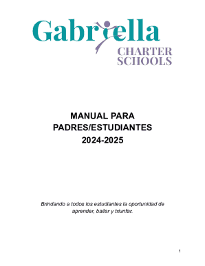 Manual Para Padres/estudiantes