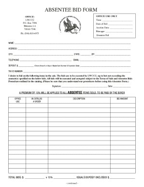 Form preview