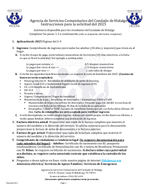 Solicitud De Servicios 2025