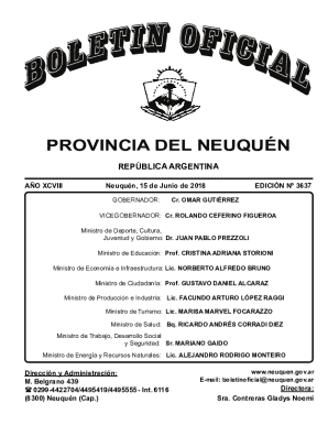 Boletín Oficial