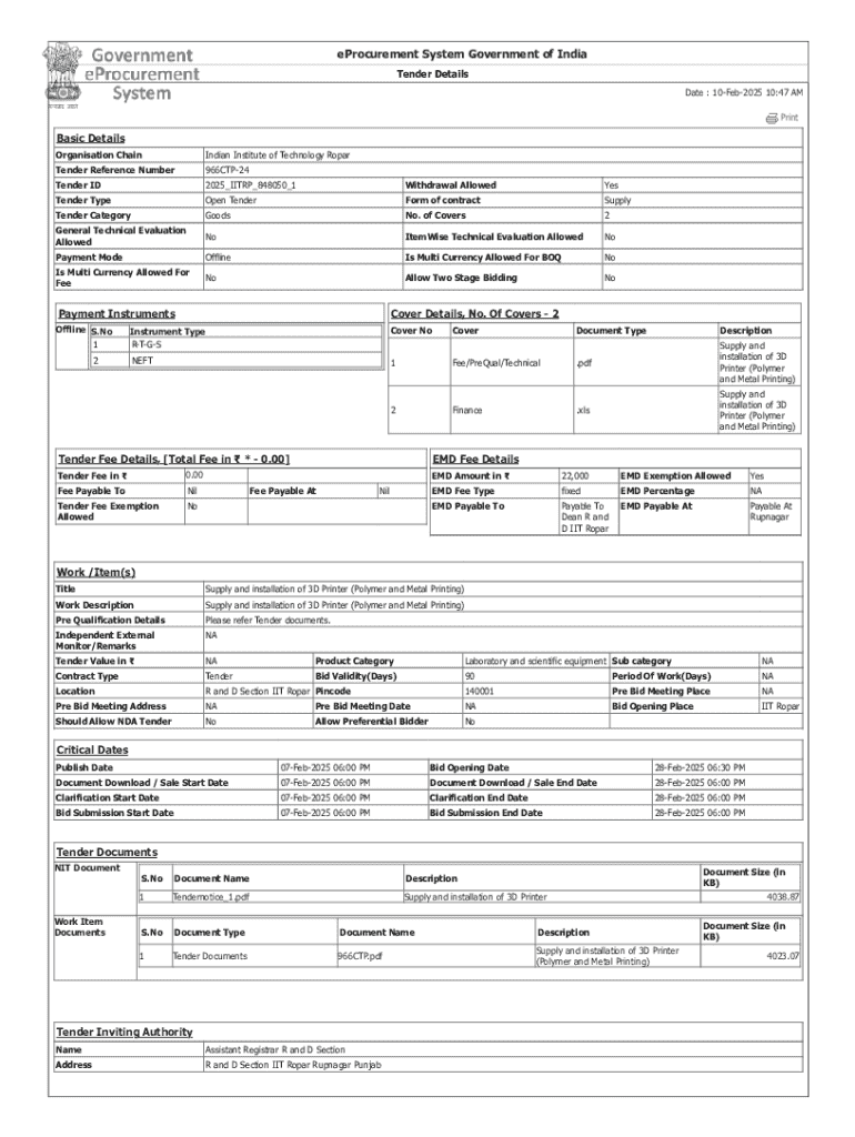Form preview