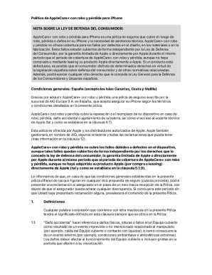 Política De Applecare+ Con Robo Y Pérdida Para Iphone