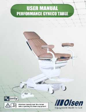 Performance Gyneco Table