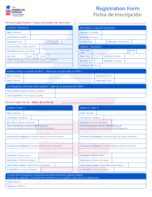 Registration Form