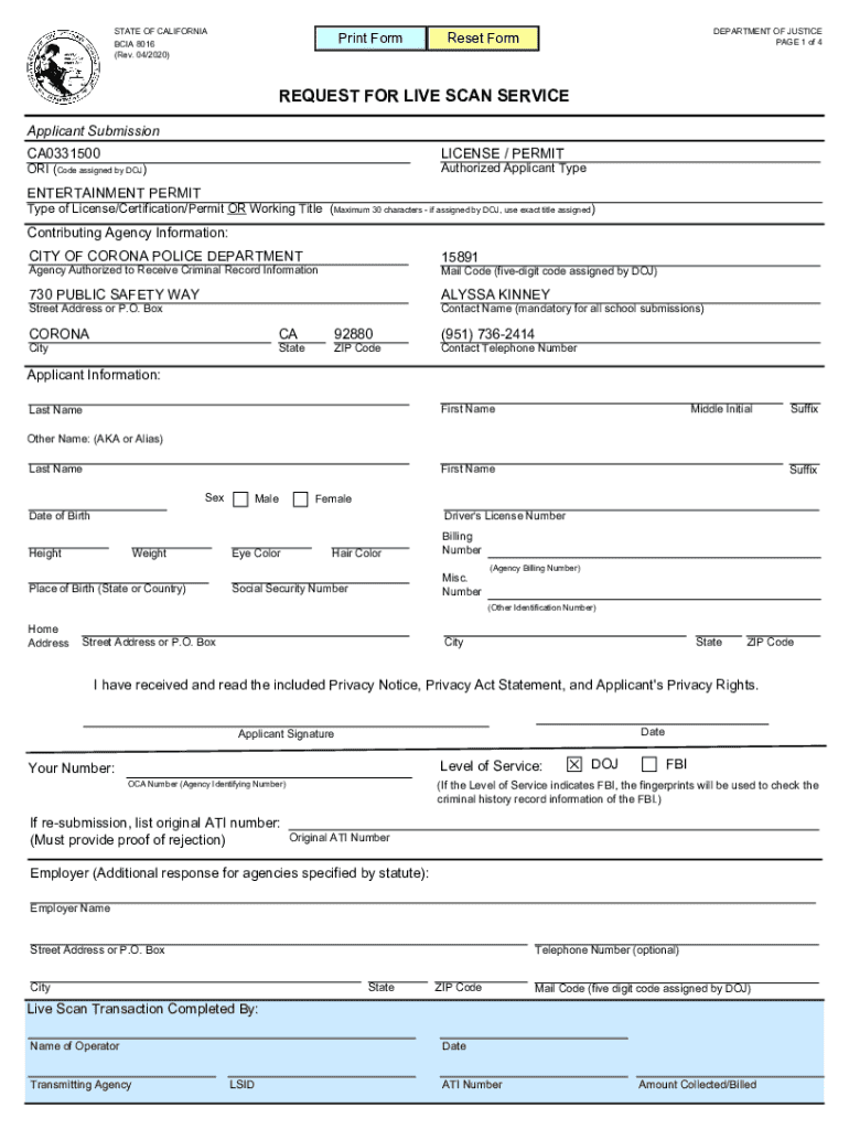 Form preview