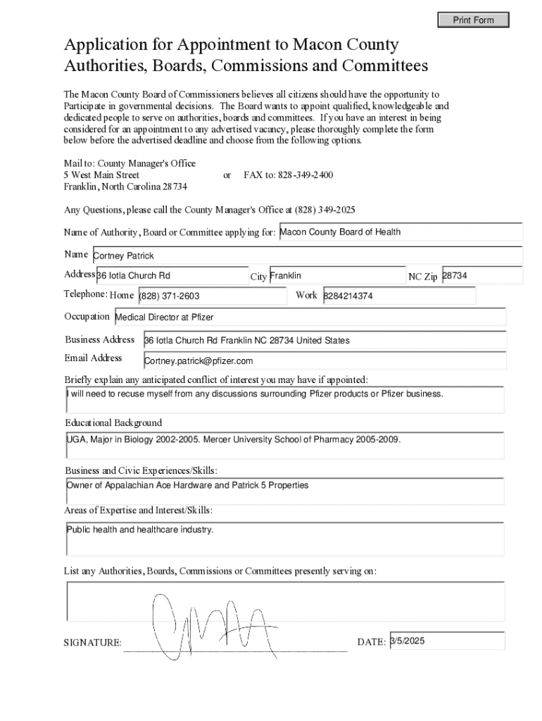 Form preview