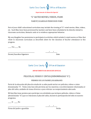 Physical Education/Wellness Video & Film Permission Form