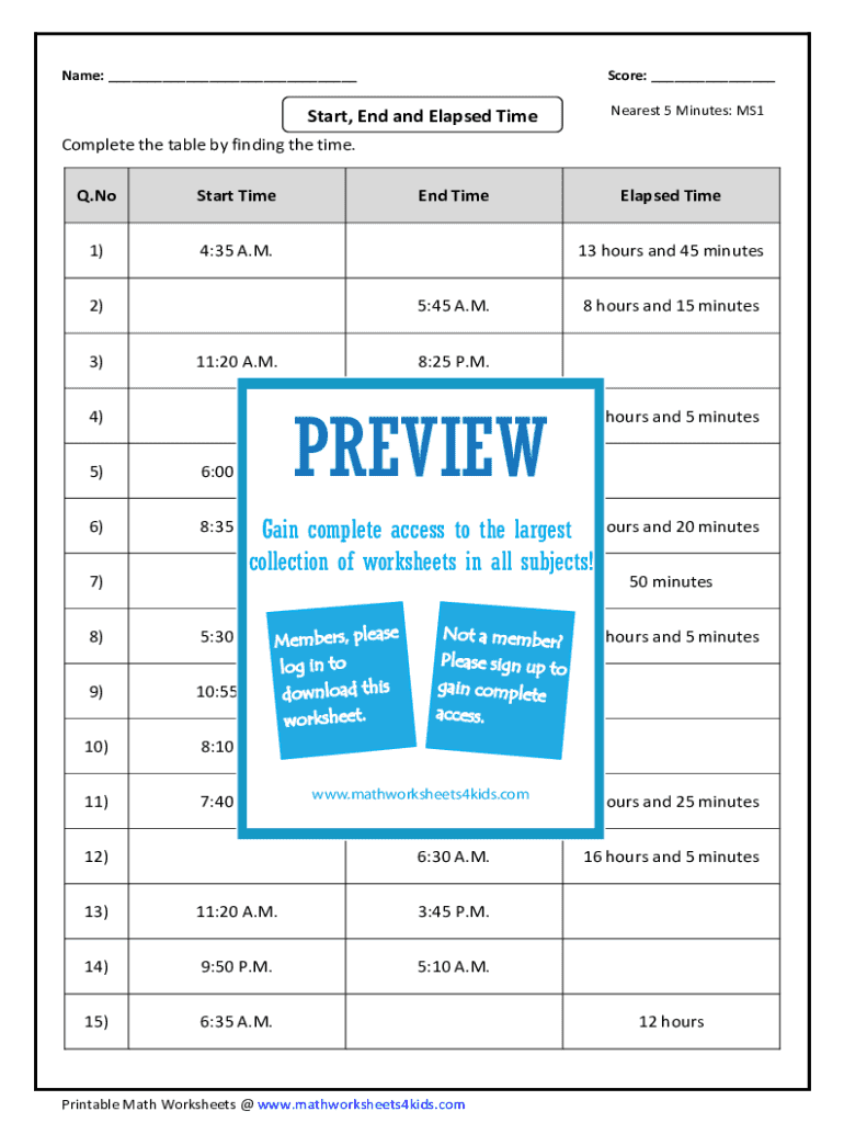 Form preview