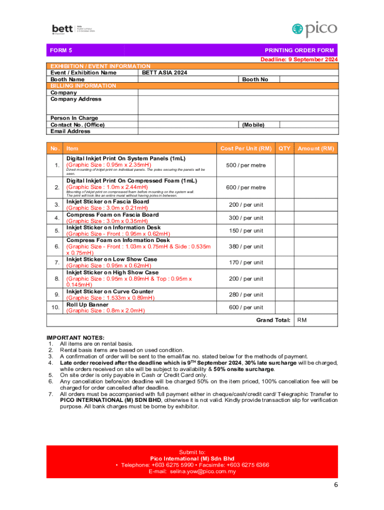 Form preview