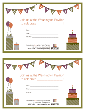 Event Invitation Form Template