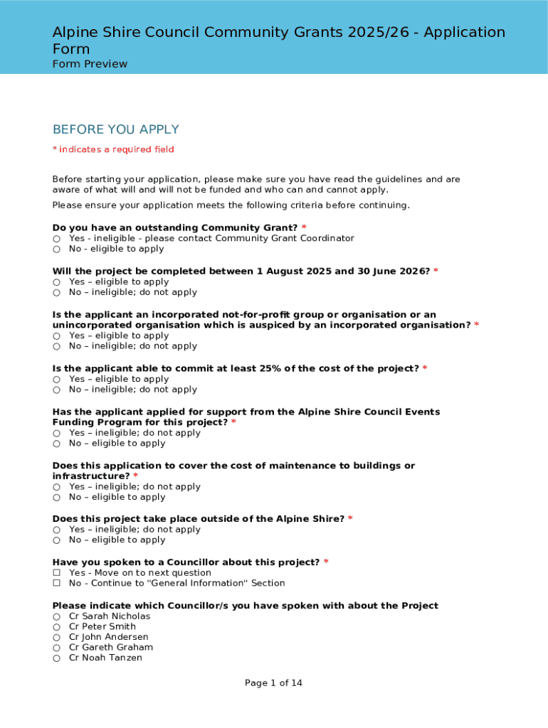 Form preview