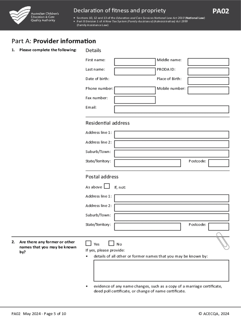 Form preview