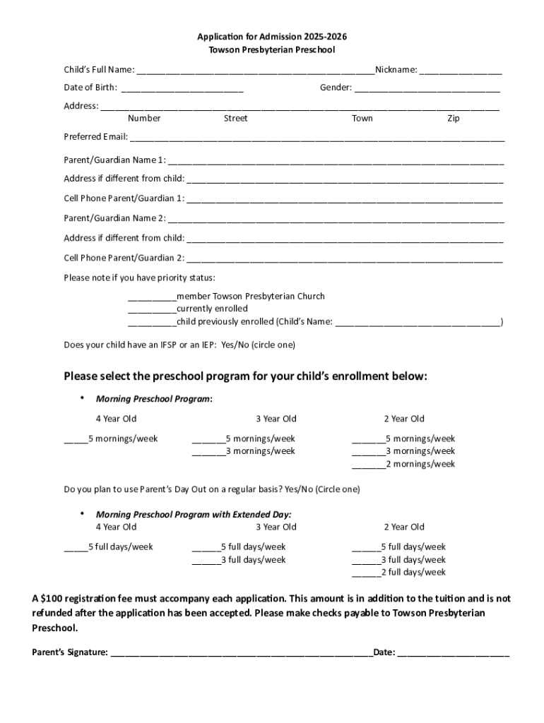 Form preview