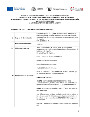 Pliego De Condiciones Particulares Del Procedimiento Para La ContrataciÓn De Servicios De Soporte De Primer Nivel