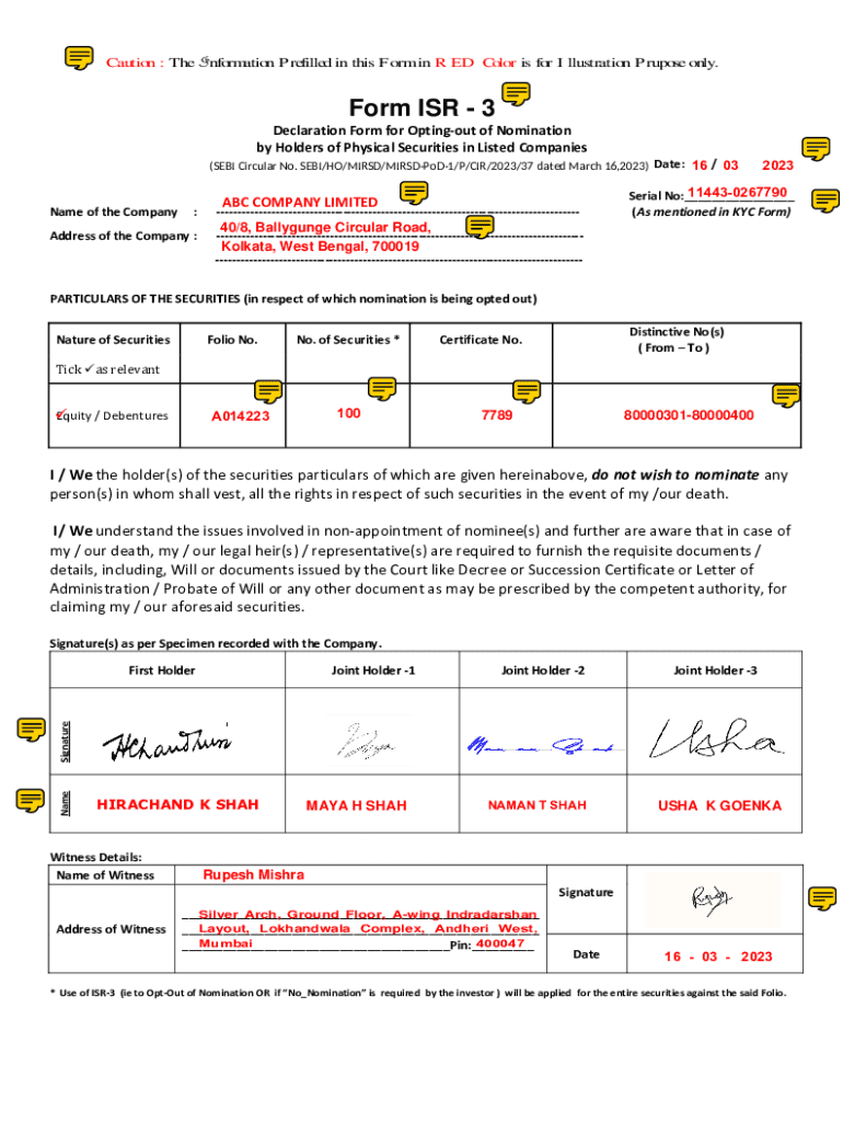 Form preview