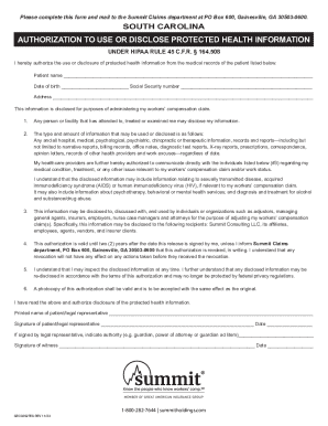 Solicitud para acceder a informacin de salud protegida ( ...