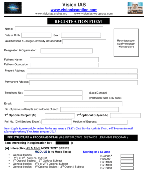 Form preview