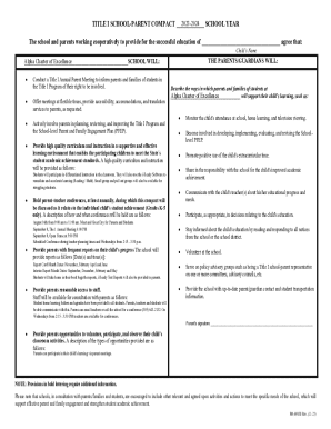 2023-2024 school year title i school-parent compact