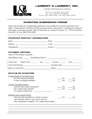 Invention Submission Form
