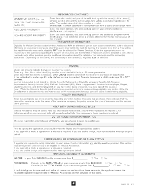 Pennsylvania Medical Assistance Application