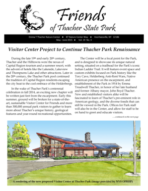 Thacher Park Visitor Center Project