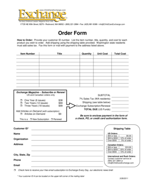 Form preview