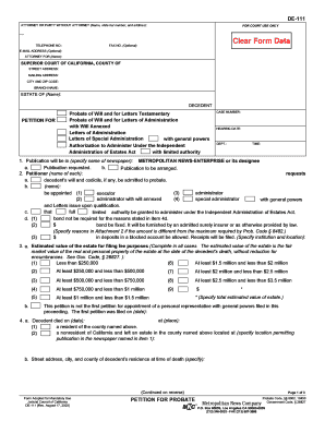 Clear Form Data - Metropolitan News Company - mnc