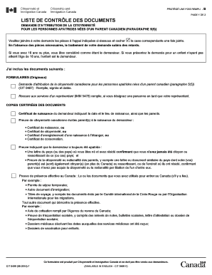 Demande d'attribution de la citoyenneté canadienne pour les personnes apatrides