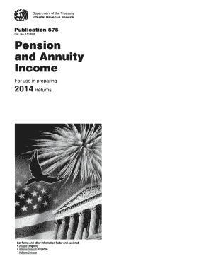Publication 575 Pension and Annuity Tax Guide